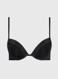 Black Plunge Push-Up Bra - Flirty  Women