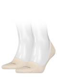 Beige Calvin Klein Mid-Cut Men's Footie 2 pack  Men