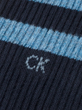 Blue 2 Pack Crew Socks  Men