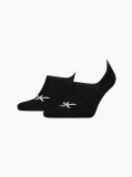 Black 2 Pack Logo Invisible Socks  Men