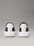 Black Leather Trainers  Men