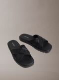 Black Luxor - Logo Lightweight Lug Sandals  Men