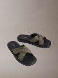 Green Luxor - Logo Lightweight Lug Sandals  Men