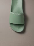 Green Contoured Logo Sliders  Men