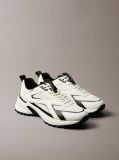 White Trailblazer — Mesh Mix Runner Trainers  Men