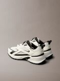 White Trailblazer — Mesh Mix Runner Trainers  Men