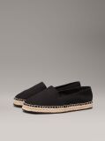 Black Canvas Espadrilles  Women