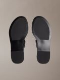 Black Filomena - Leather Slingback Sandals  Women