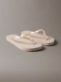 Pink Arwa - Metallic Pearlised Flip Flops  Women