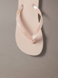 Pink Arwa - Metallic Pearlised Flip Flops  Women