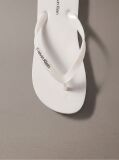 White Arwa - Metallic Pearlised Flip Flops  Women