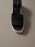 Black Elisabeth - Espadrille Wedge Sandals  Women