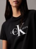 Black Monogram T-Shirt  Women