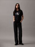 Black Monogram T-Shirt  Women