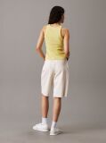 Denim Relaxed Denim Bermuda Shorts  Women