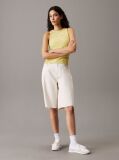 Denim Relaxed Denim Bermuda Shorts  Women