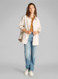 Denim 90's Linen Overshirt  Women