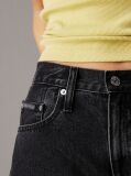 Black Denim Bermuda Shorts  Women