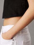 Black Soft Cotton Linen Twill Top  Women