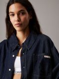Denim Oversized Denim Shirt  Women