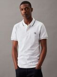 White Slim Polo Shirt  Men