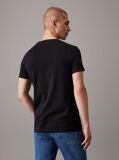 Black Monogram Slim T-Shirt  Men