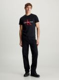 Black Monogram Slim T-Shirt  Men