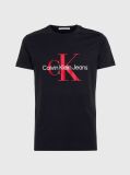 Black Monogram Slim T-Shirt  Men