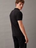 Black Monogram Polo Shirt  Men