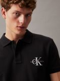 Black Monogram Polo Shirt  Men