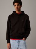 Black Back Logo Graphic Hoodie  Men