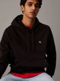 Black Back Logo Graphic Hoodie  Men