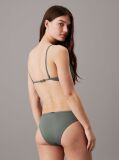 Grey Triangle Bikini Top  Women