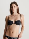 Black Balconette Bikini Top - CK Meta Legacy  Women