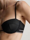 Black Balconette Bikini Top - CK Meta Legacy  Women