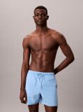 Blue Core Solid Swim Shorts  Men