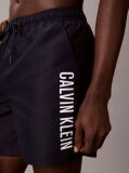 Black Medium Drawstring Swim Shorts - Intense Power  Men