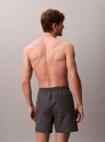 Grey Medium Drawstring Swim Shorts - Intense Power  Men