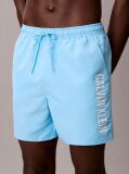Blue Medium Drawstring Swim Shorts - Intense Power  Men