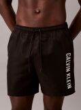 Black Medium Drawstring Swim Shorts - Intense Power  Men