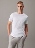 White 3 Pack Crewneck T-Shirts - Cotton Classics  Men