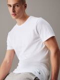 White 3 Pack Crewneck T-Shirts - Cotton Classics  Men