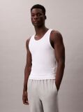 White 3 Pack Lounge Tank Tops  Men