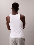 White 3 Pack Lounge Tank Tops  Men