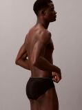 Black Graphic Monogram Cotton Stretch Briefs  Men