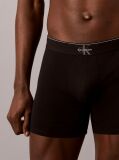 Black Graphic Monogram Cotton Stretch Boxer Briefs  Men