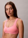 Pink Bralette Bikini Top - CK Monogram  Women