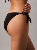 Black Tie Side Bikini Bottoms - CK Essentials  Women