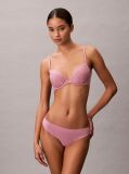 Pink Push Up Plunge Bra - Perfectly Fit Lace  Women