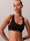 Black Unlined Bralette - Icon Cotton Modal  Women